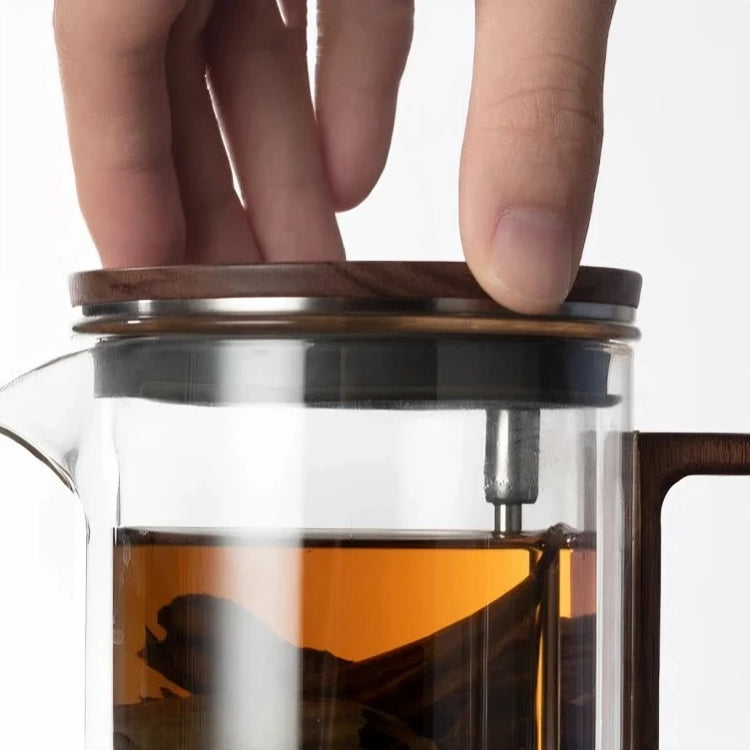 SAMADOYO Elegante Glas-Teekanne