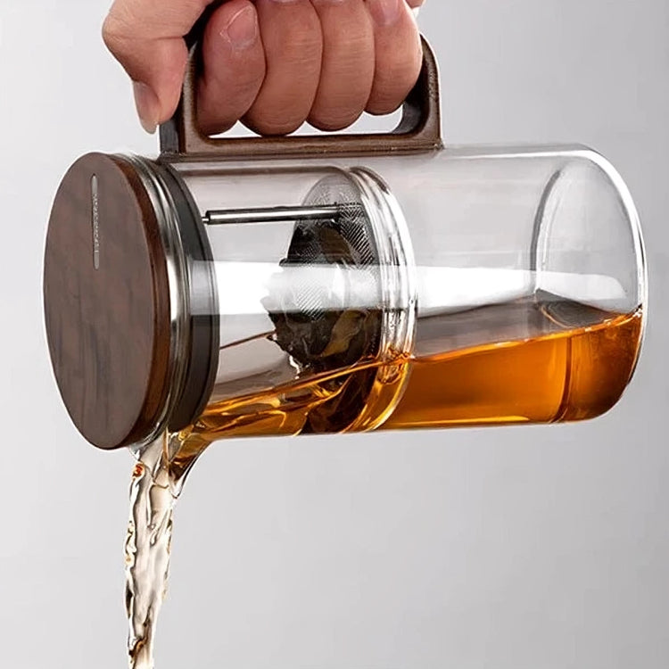 SAMADOYO Elegante Glas-Teekanne