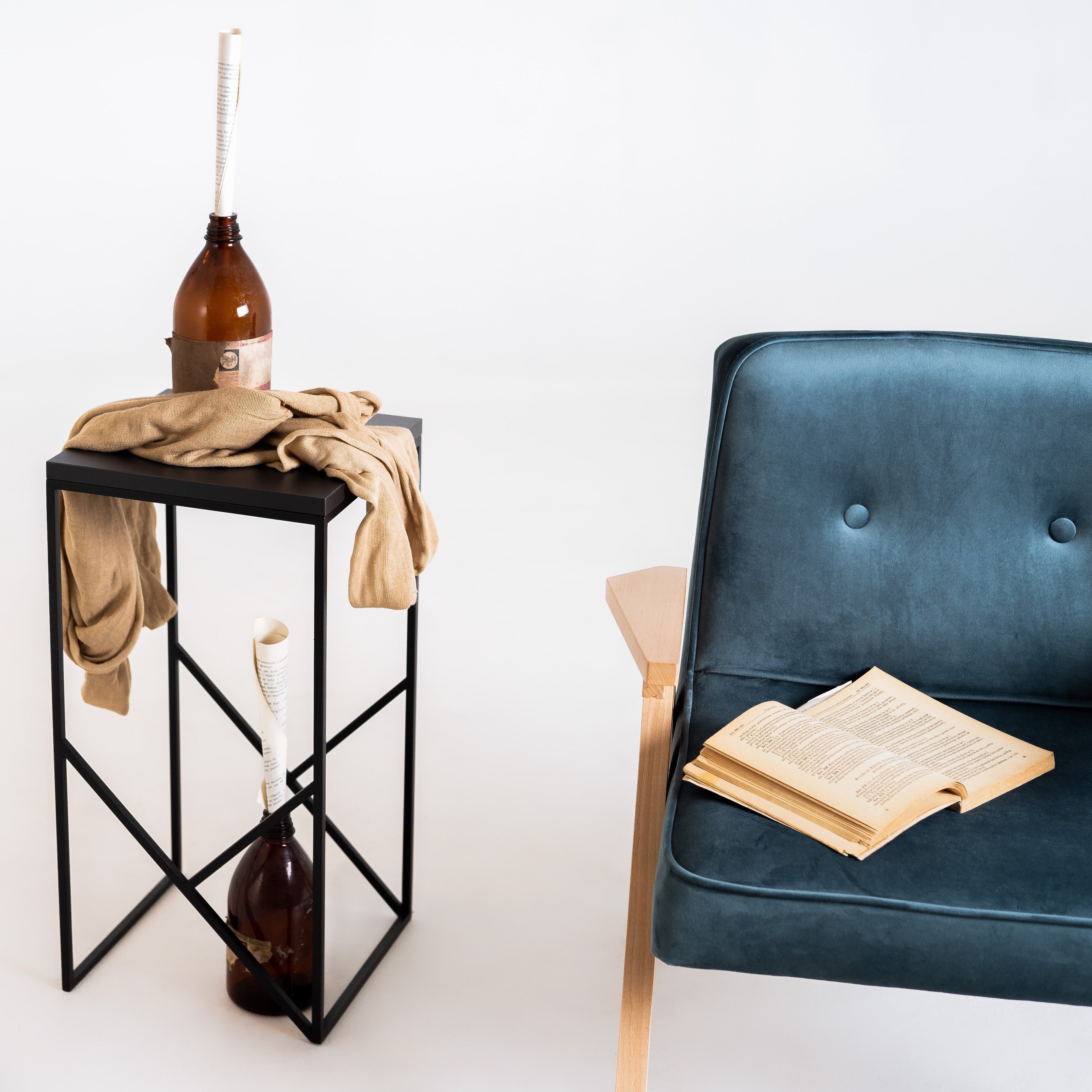 VINC Sessel - Blaubeere Natur