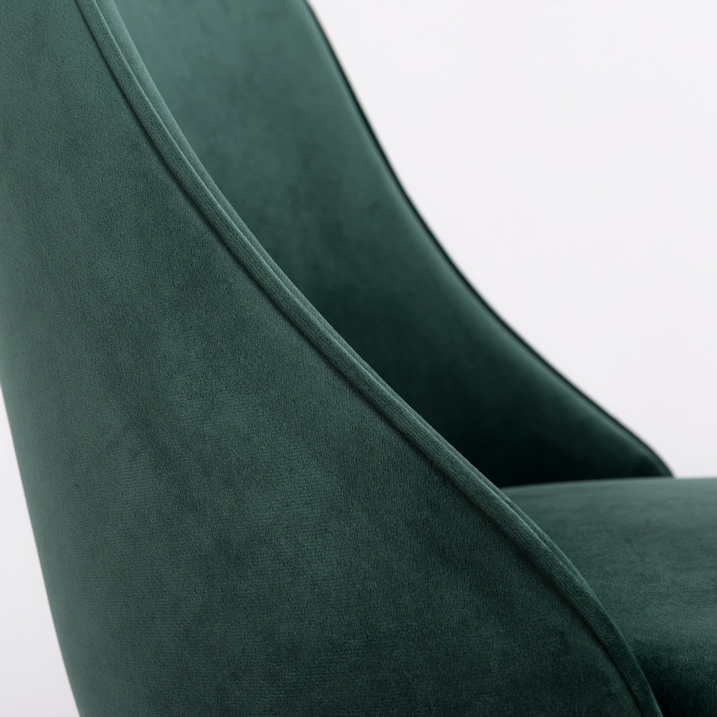 SPRING Armchair Green Close View