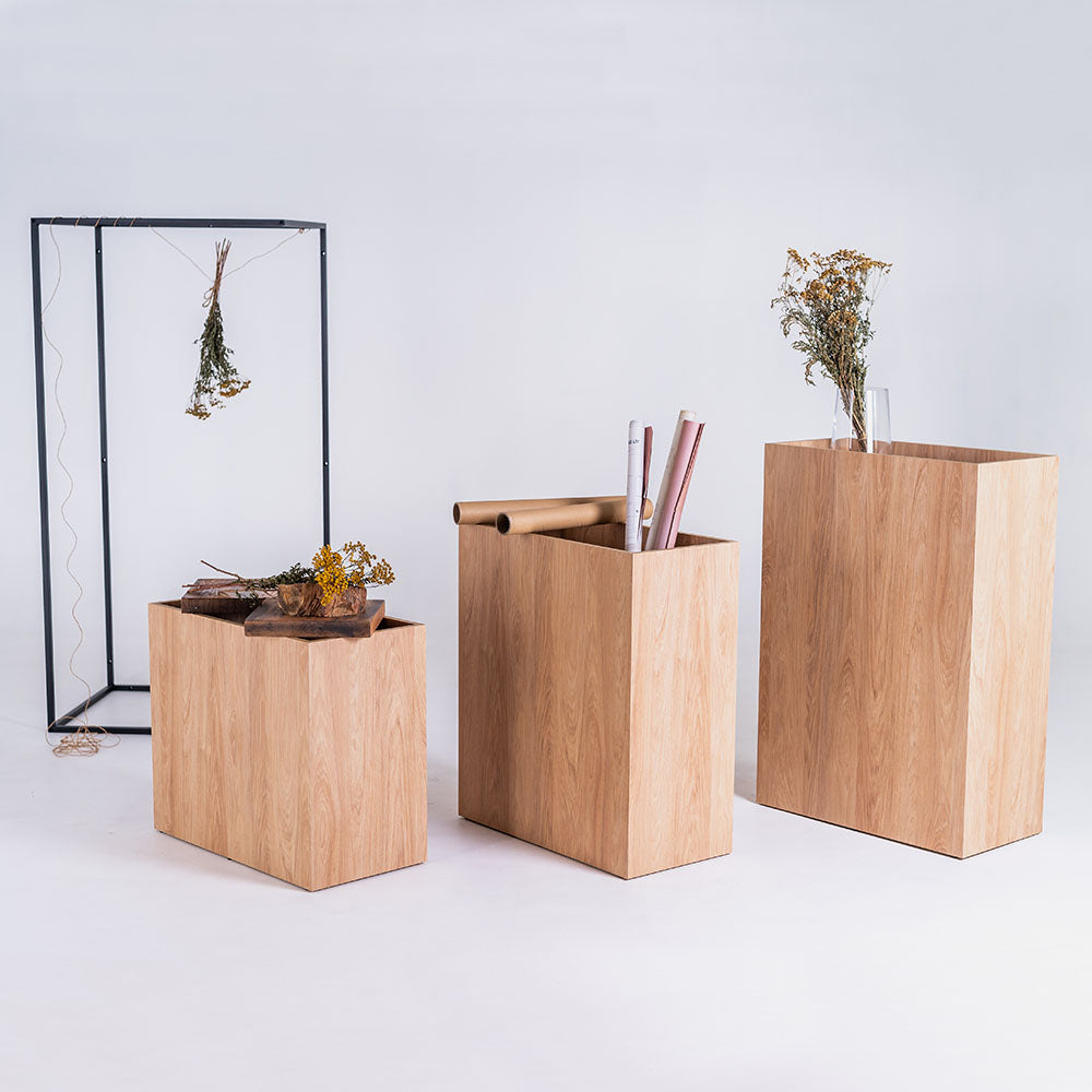 PALMUS Wooden Flowerpots