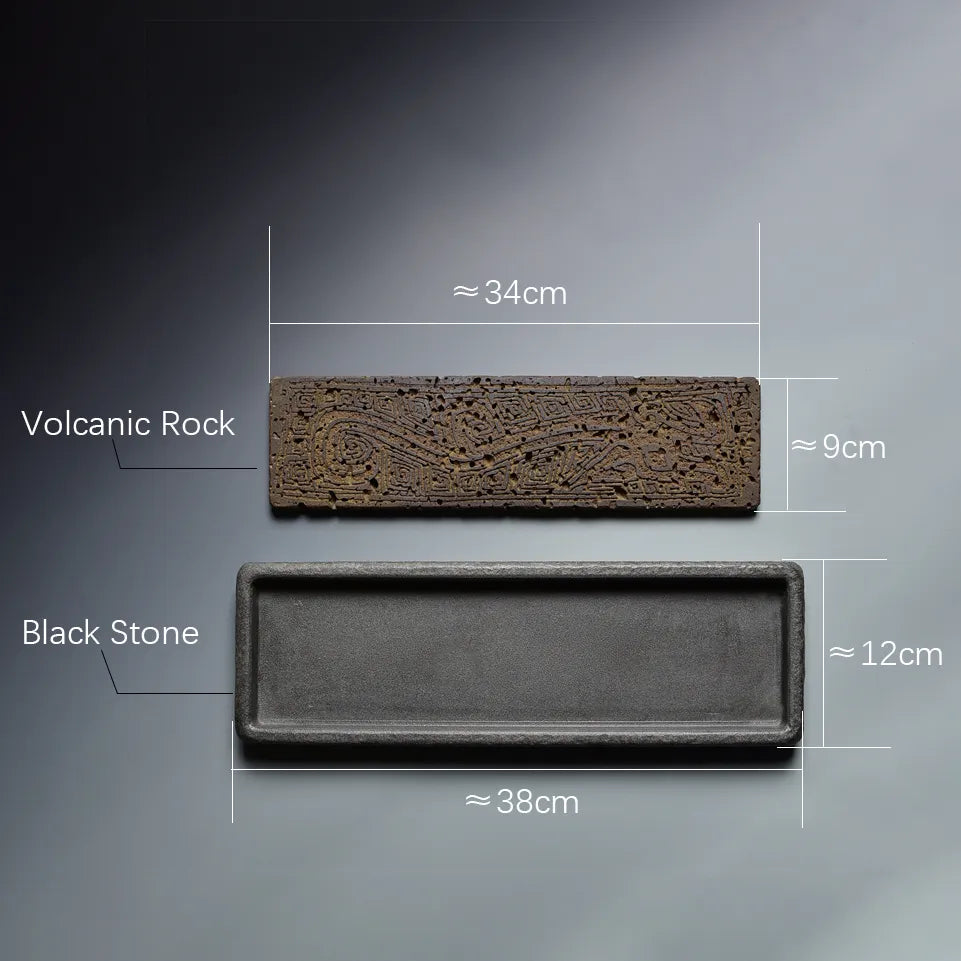 Naturstein-Tee Tablett
