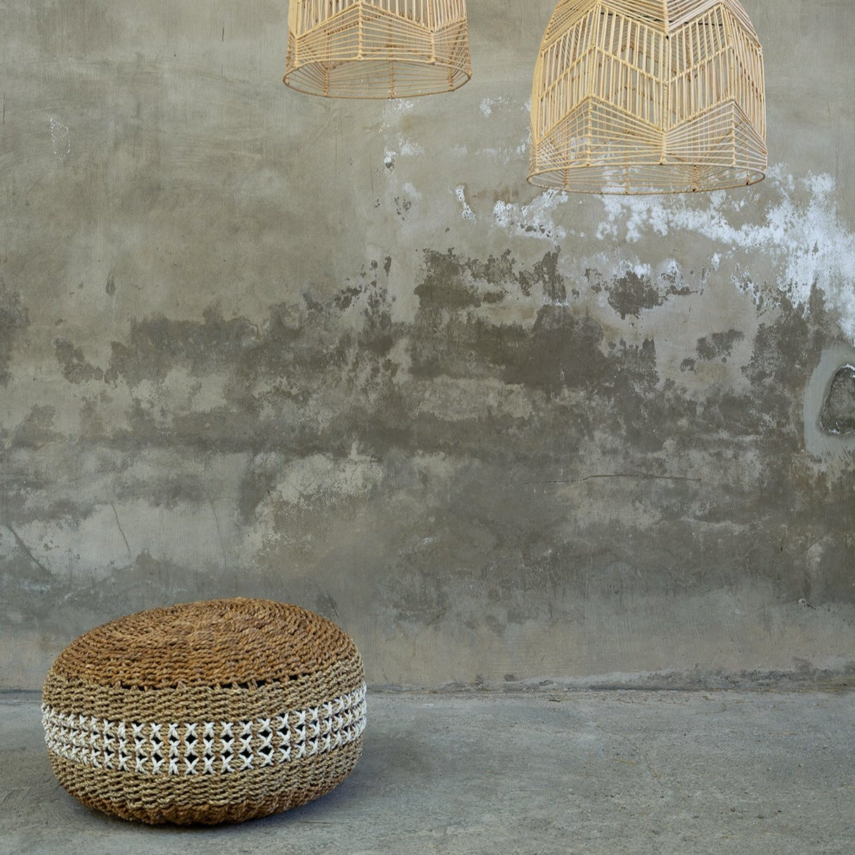 THE MACRAME Pouf