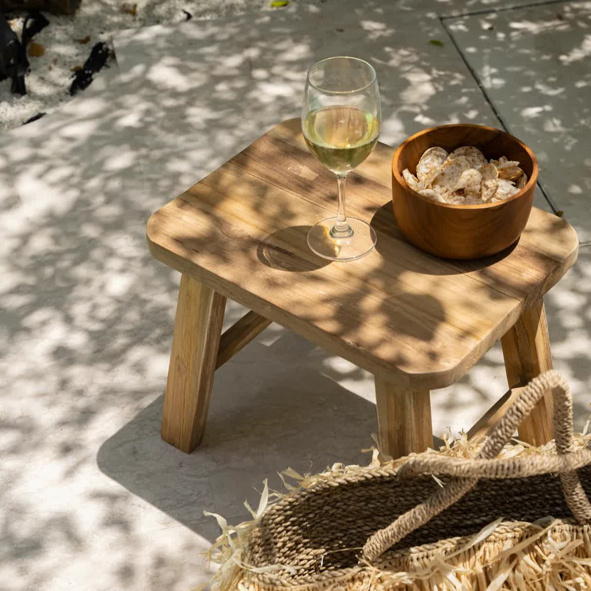 THE QUINCY Hocker - Natürlich