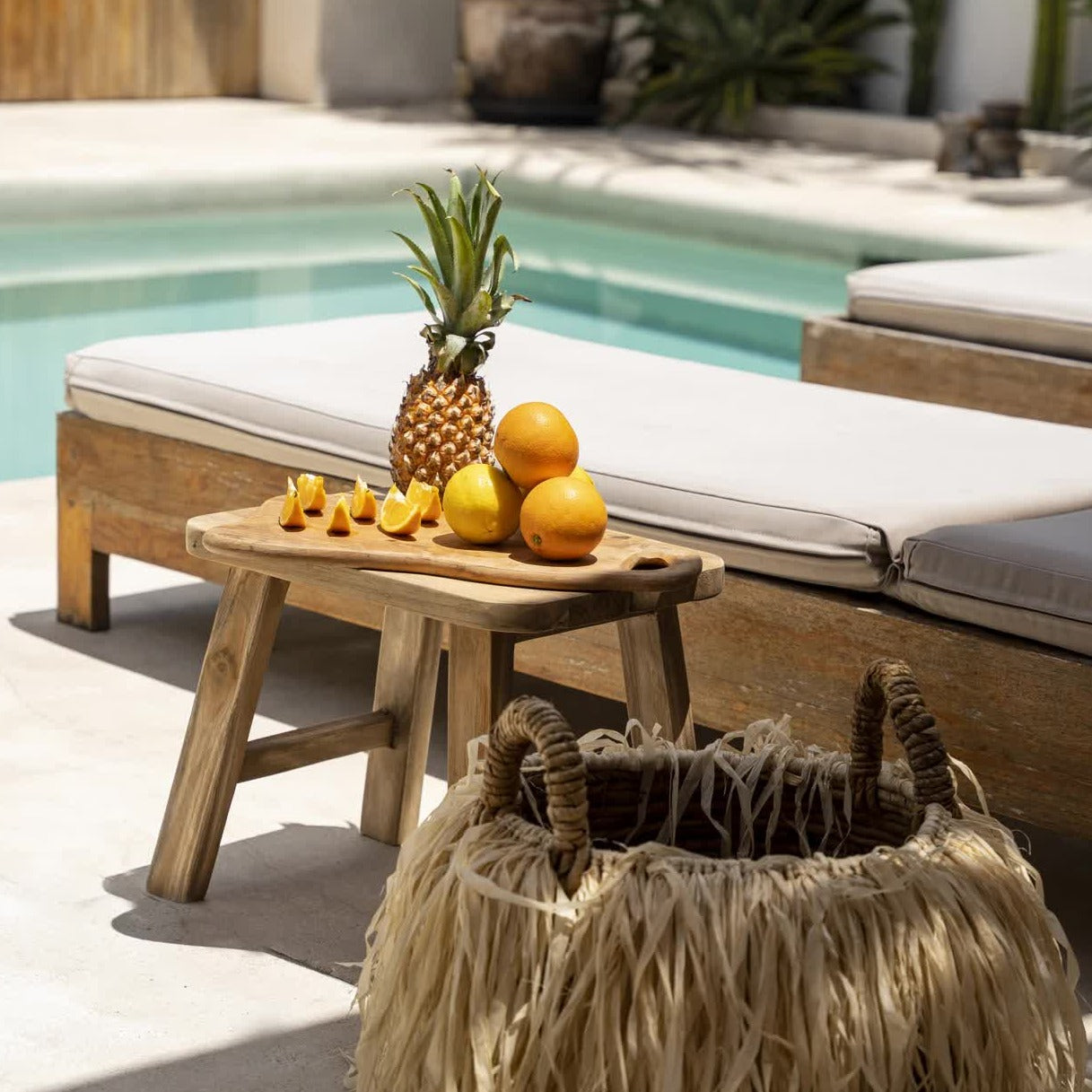 THE QUINCY Hocker - Natürlich