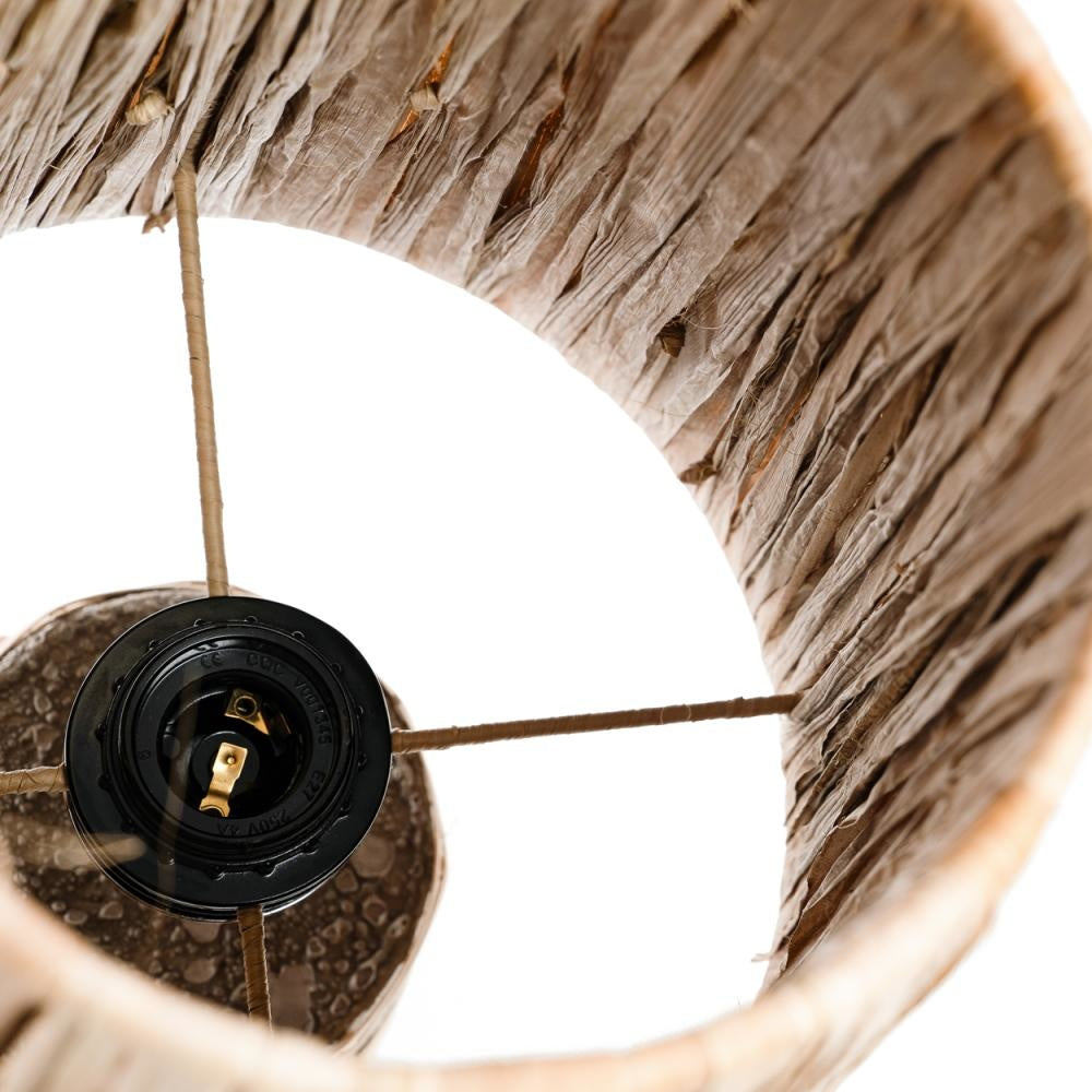 The SKIATHOS Table Lamp - Natural White Close View