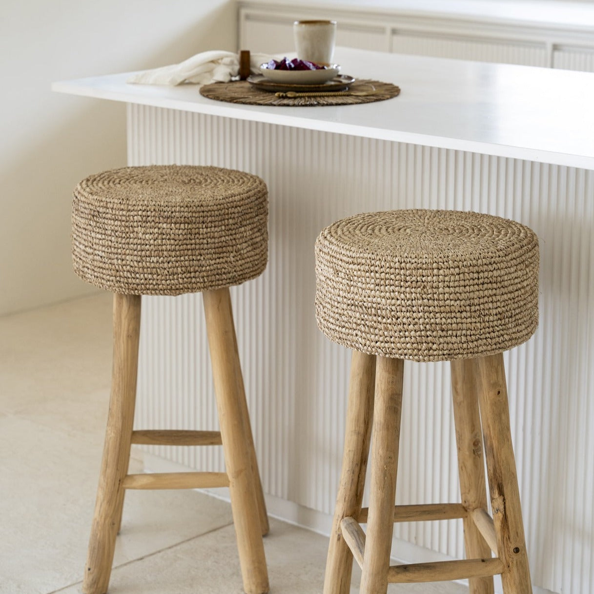 THE RAFFIA Barhocker