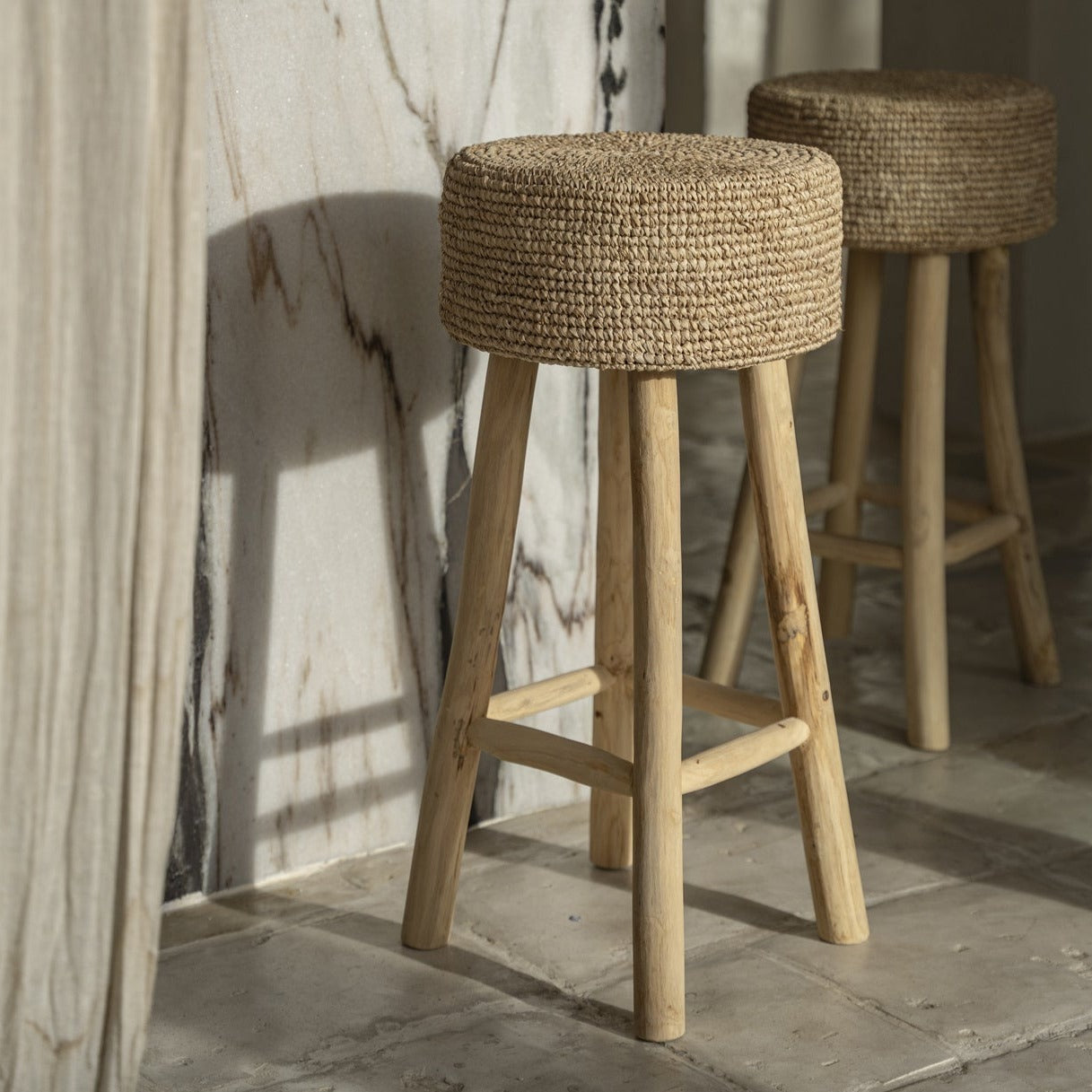 THE RAFFIA Barhocker