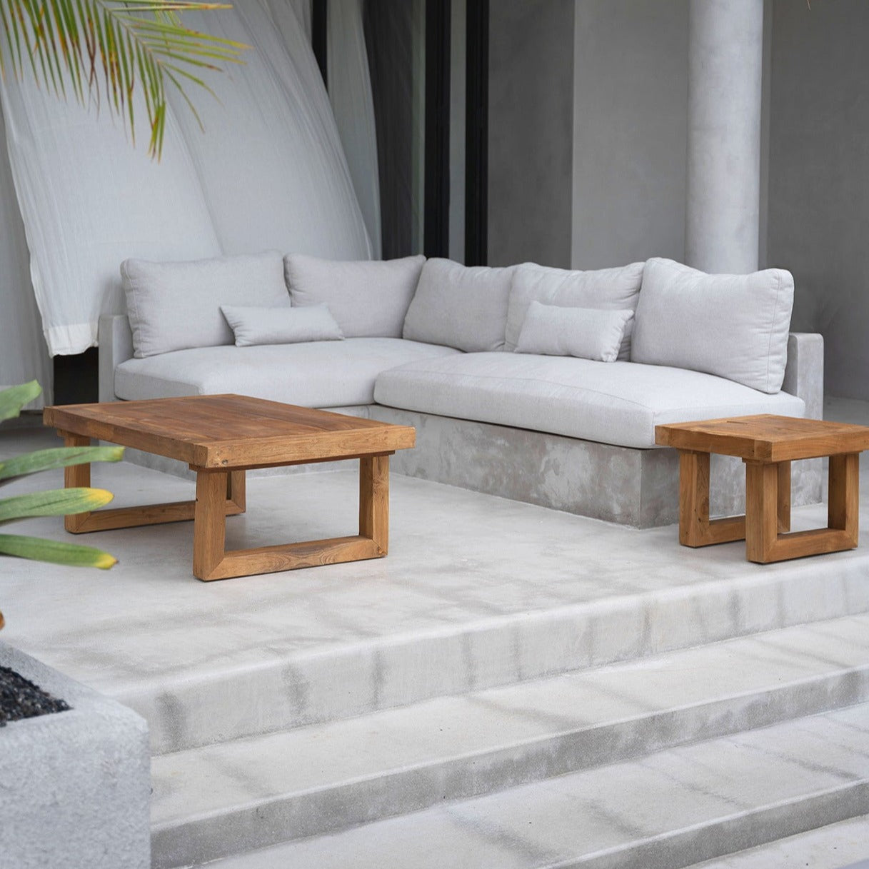 The Reclaimed Teak Couchtisch - Natural