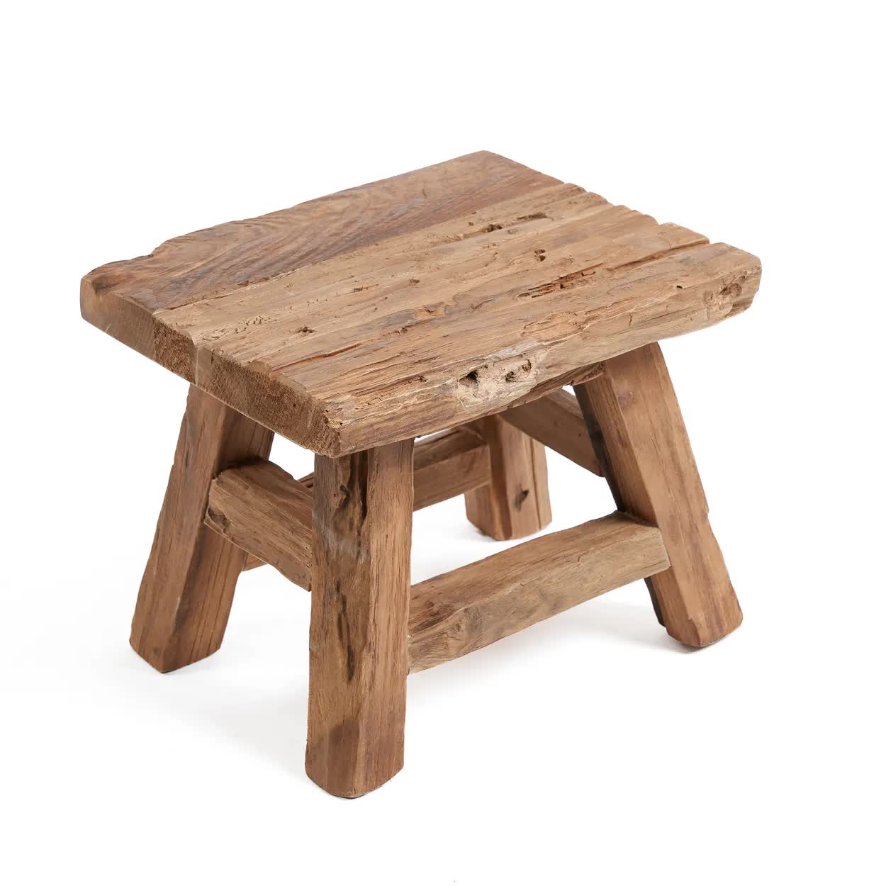 THE YOKE Stool Natural Small