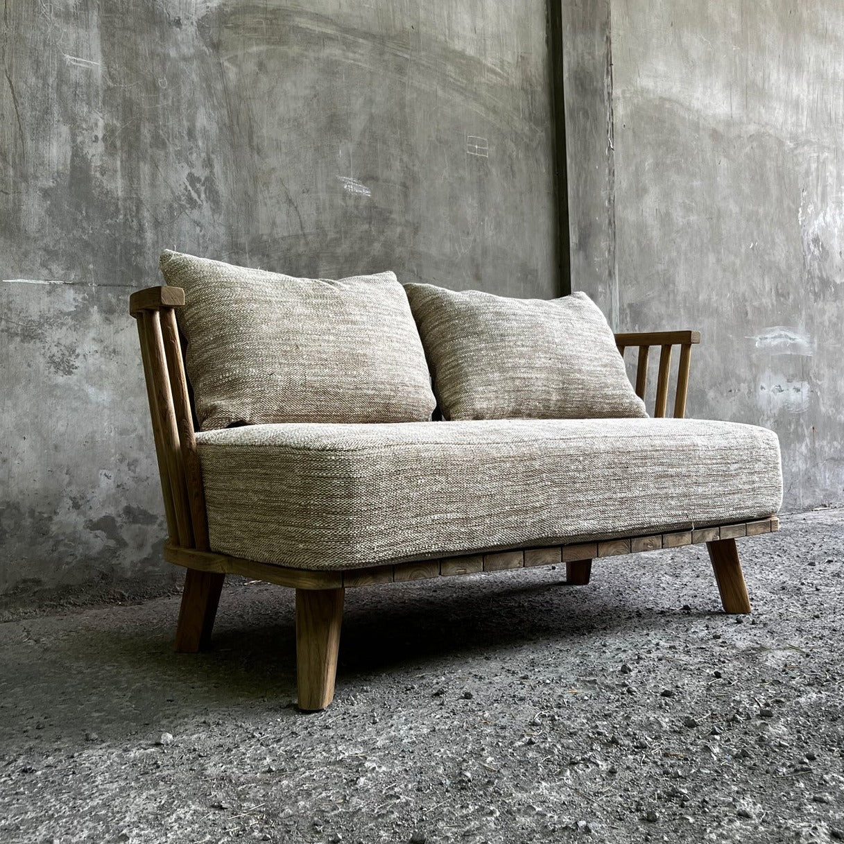 THE MALAWI Zweisitzer - Naturbeige