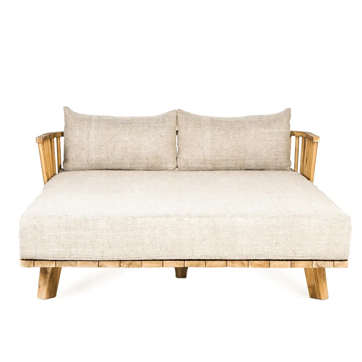 THE MALAWI Double Daybed Natural Beige