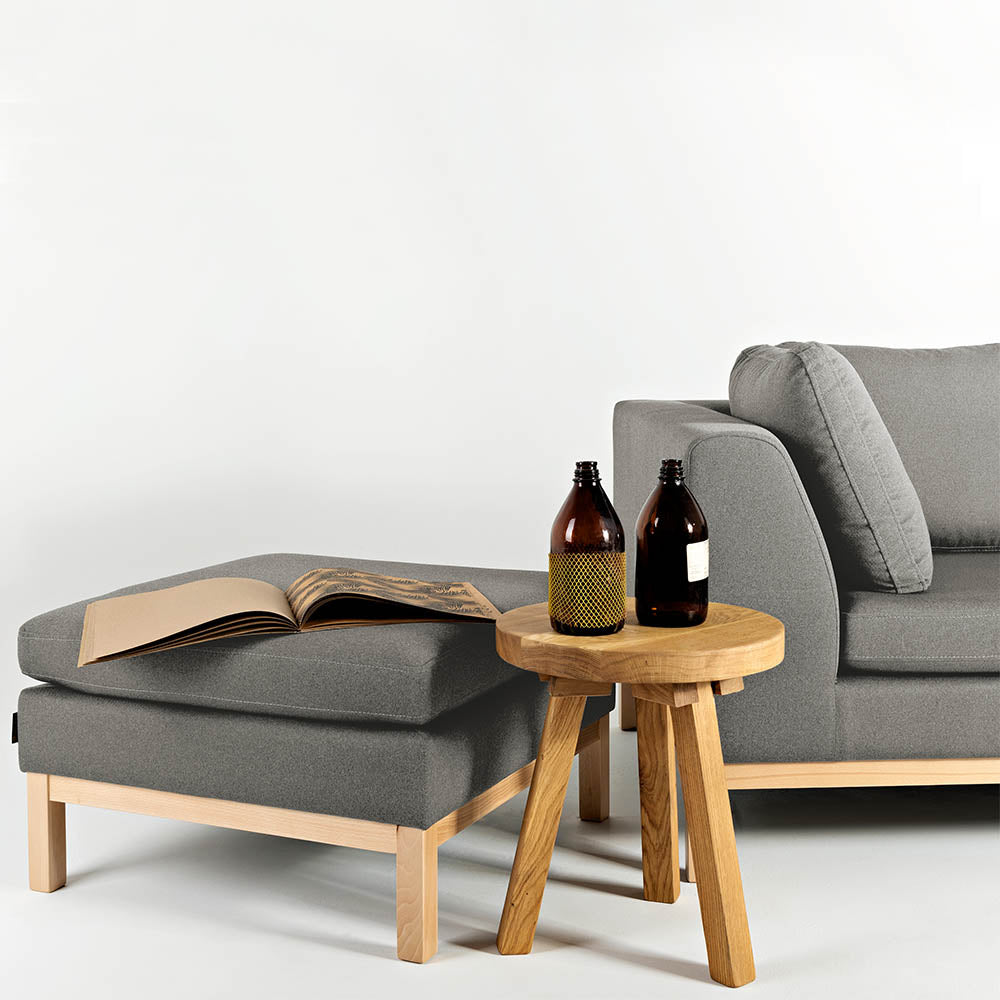 AMBIENT Pouffe Grey Interior
