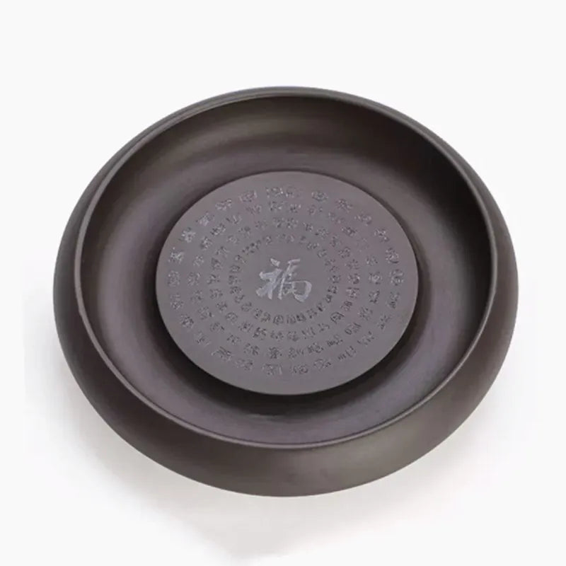 Handgeflochtenes Rattan-Tee-Tablett