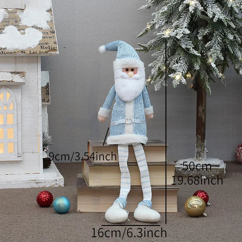 Großer Weihnachtsmann Puppe für Weihnachten