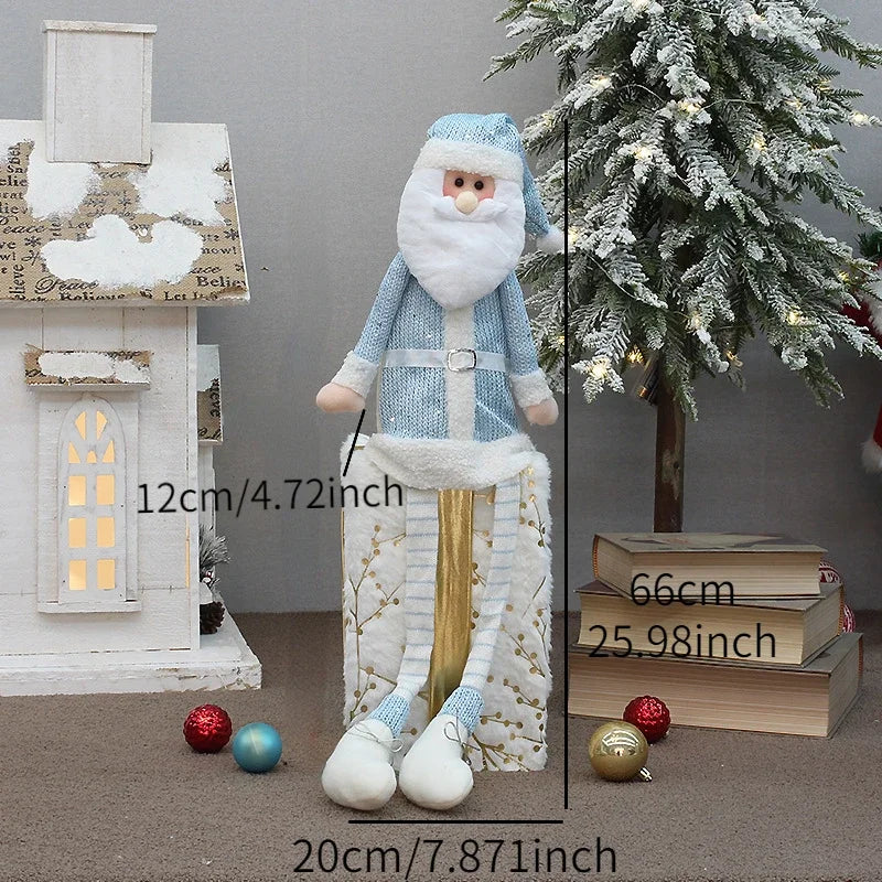 Großer Weihnachtsmann Puppe für Weihnachten