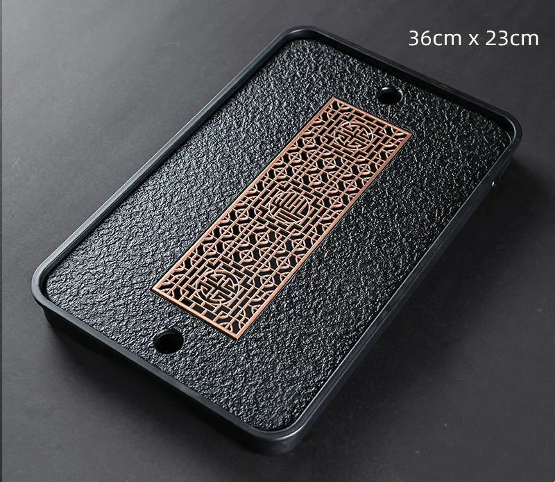 Leichtes luxuriöses Teetablett