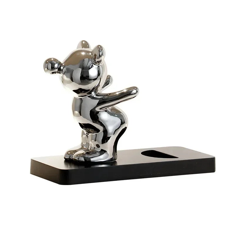 Keramik Bär Weinregal