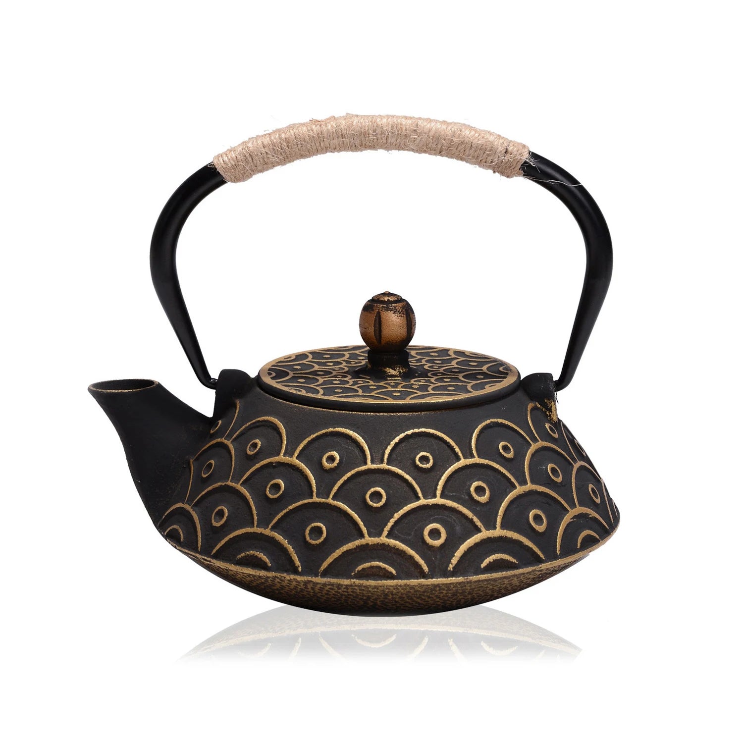 Japanische Teekanne aus Eisen