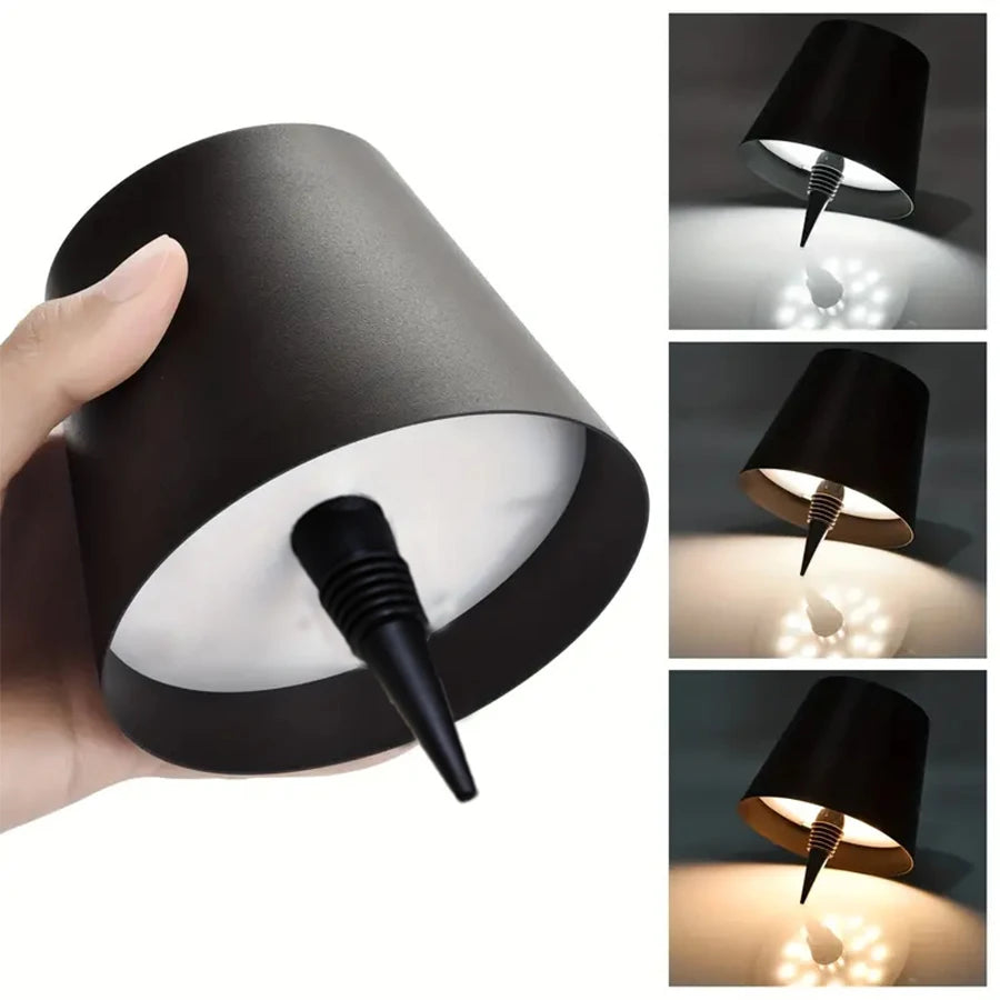 Wireless Bottle Lamp With 3 Colors 1