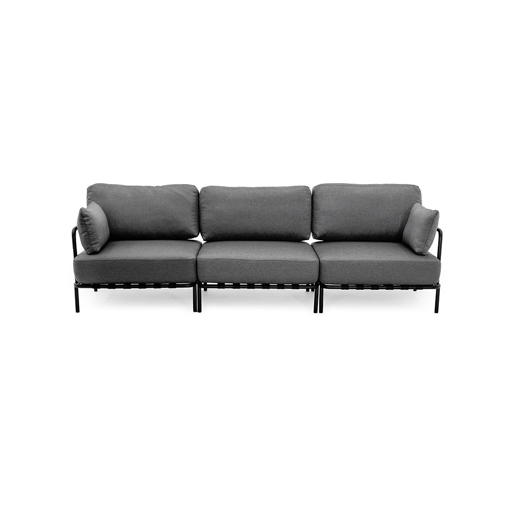 SALVE Sofa 3 - Outdoor Dark Gray 1