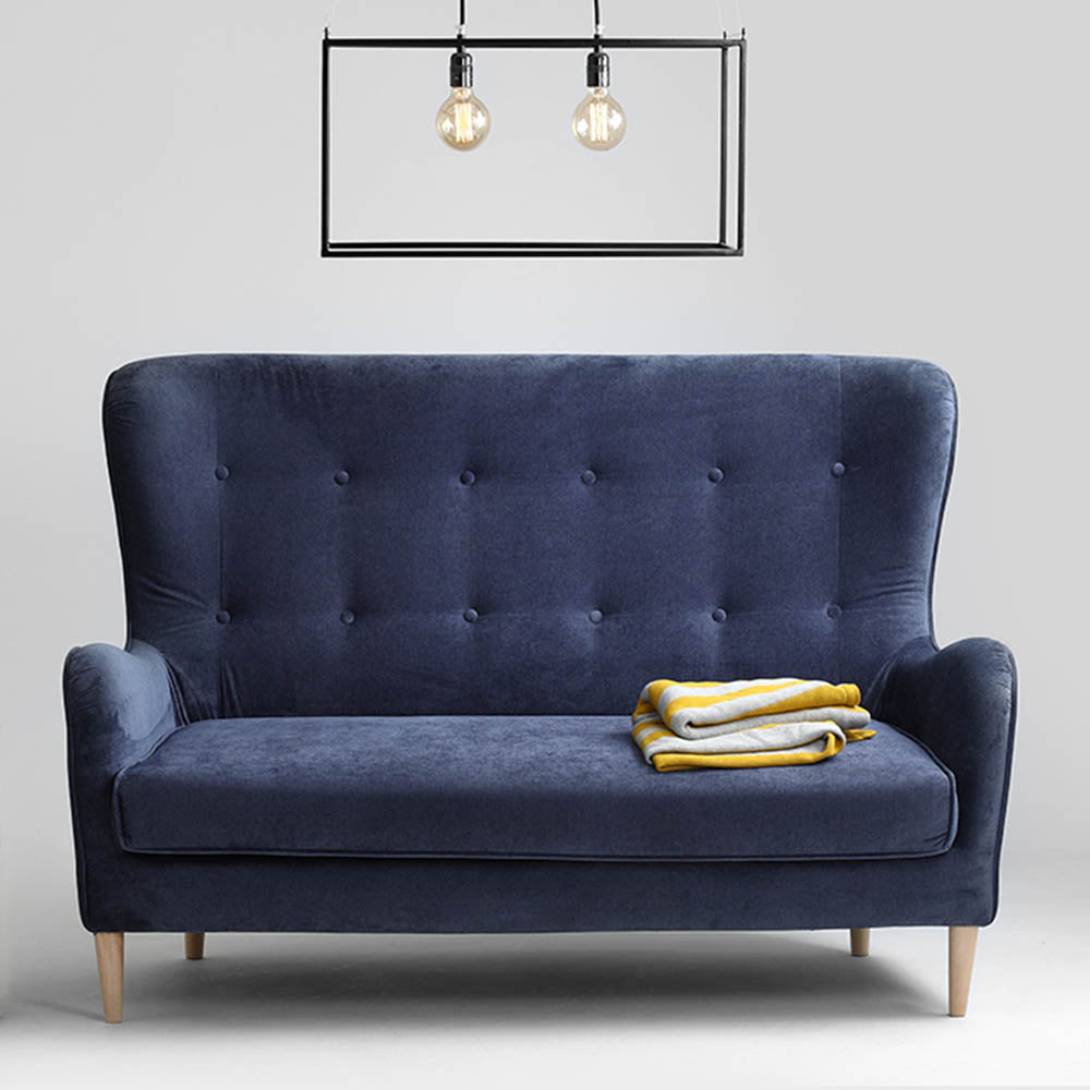 COZYBOY 2 Seater Sofa Blue Interior