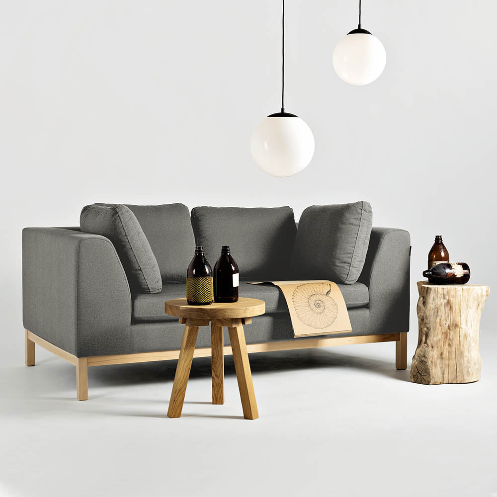 AMBIENT 2 Seater Sofa Grey Interior