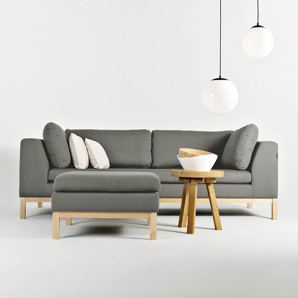 AMBIENT 3 Seater Sofa Grey Interior