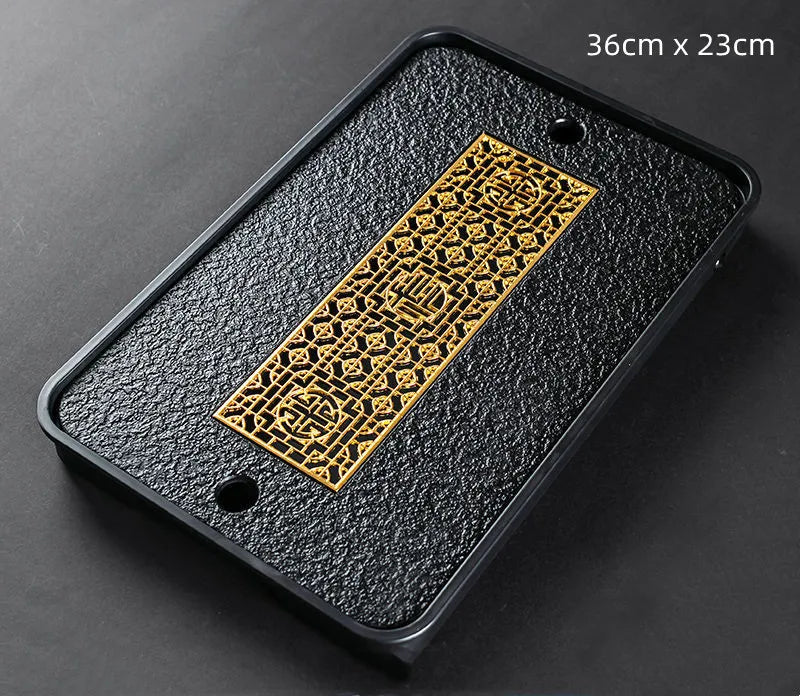 Leichtes luxuriöses Teetablett