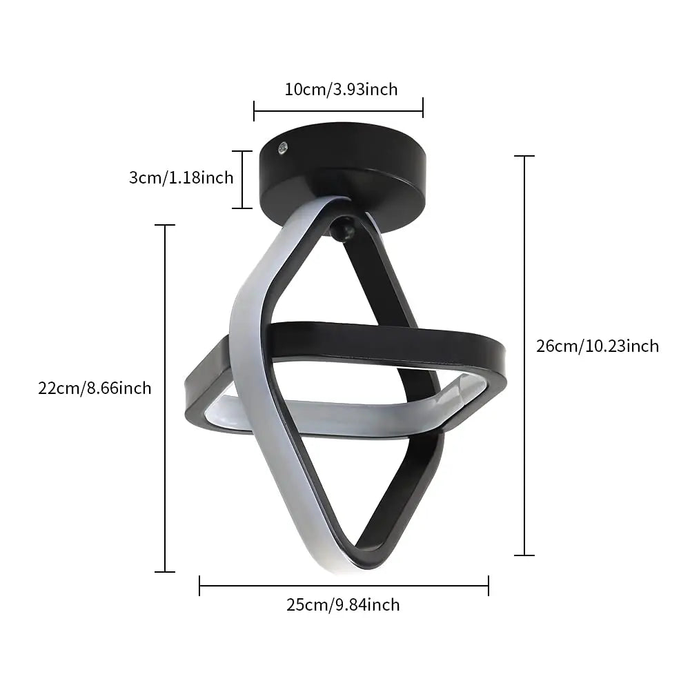 LED Modern Pendant Light For Home Dimensions