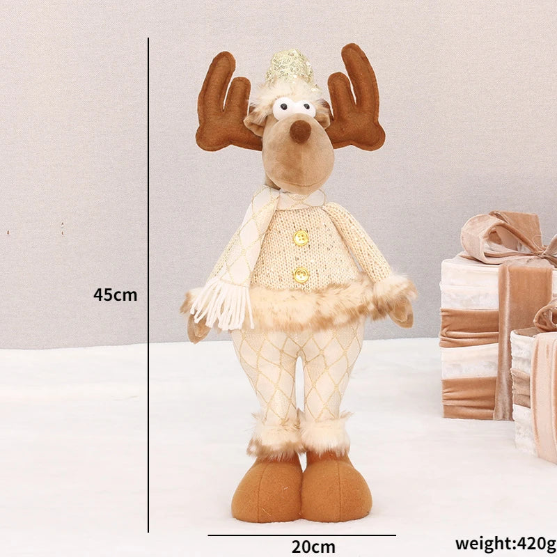 Weihnachtsmann-Puppe für Weihnachten zu Hause