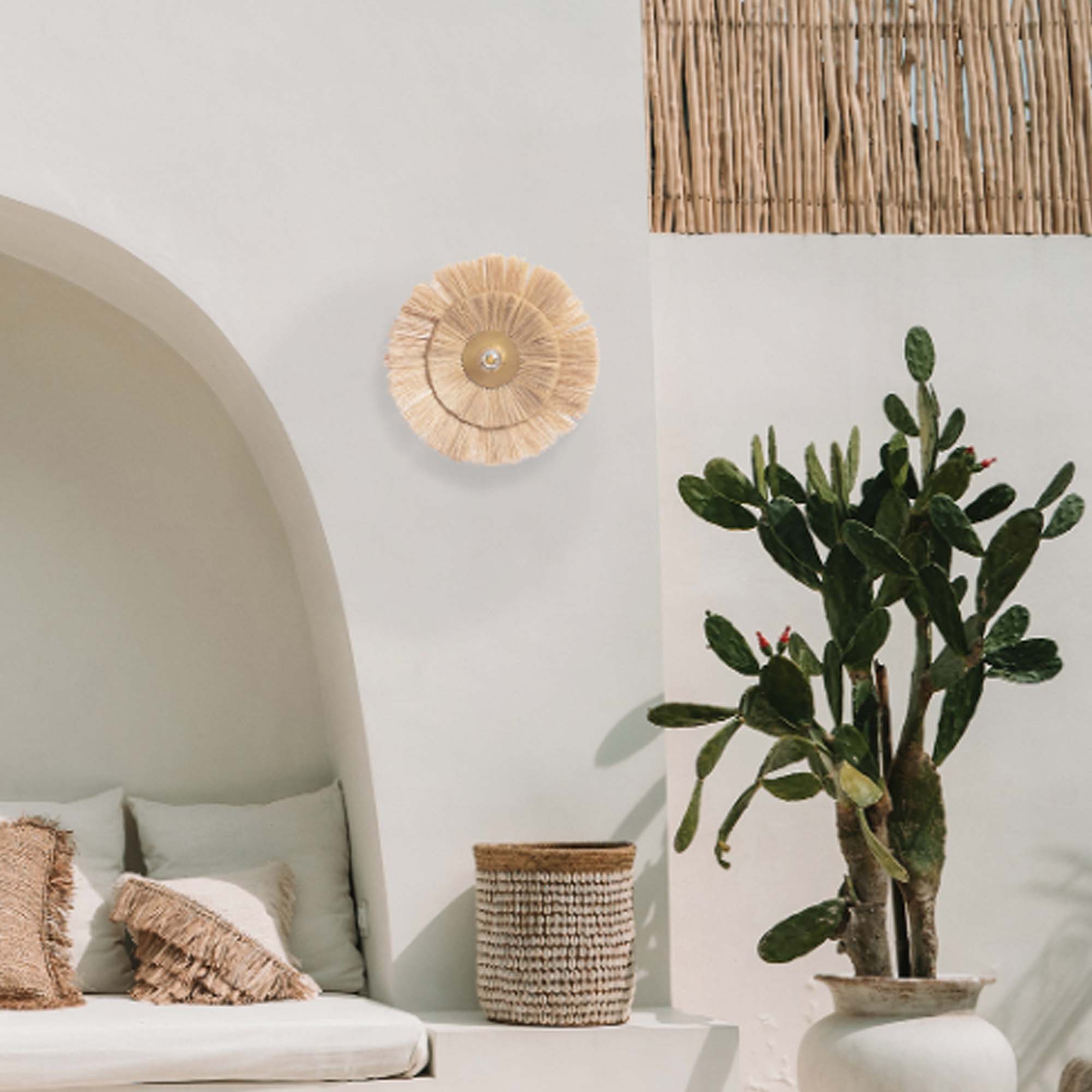 Boho Style Wall Lamp