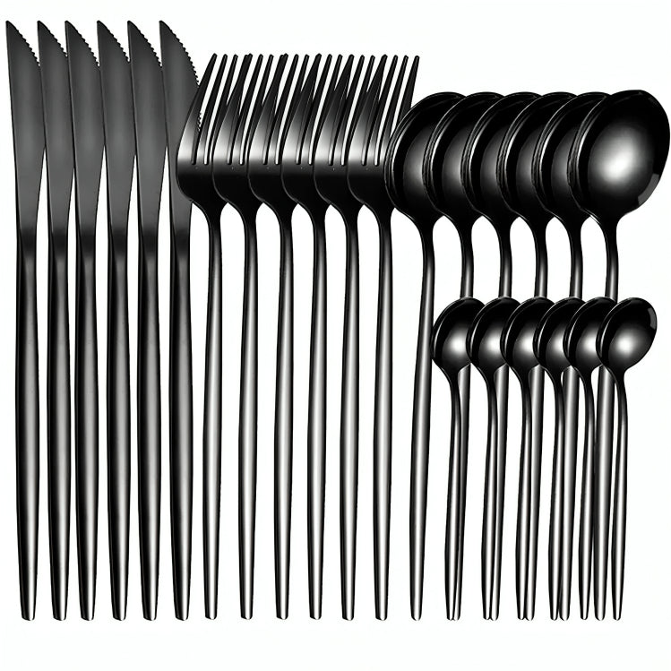 Edelstahl-Besteck-Set