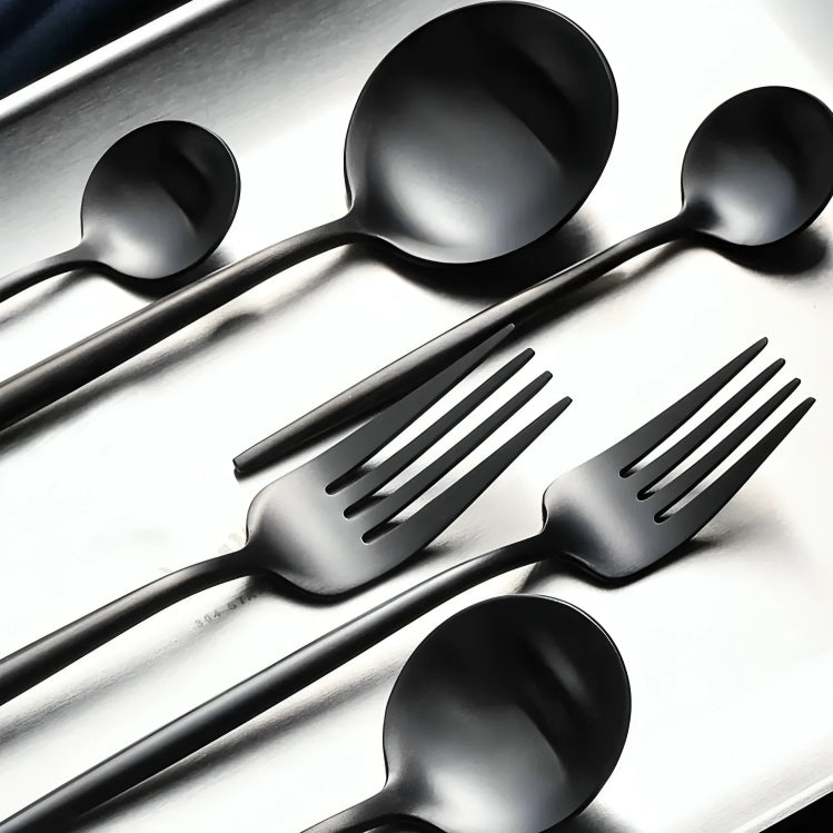 Edelstahl-Besteck-Set