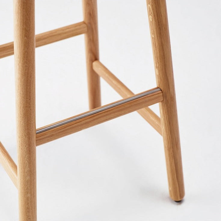 SHELL Stool 70T footrest detail