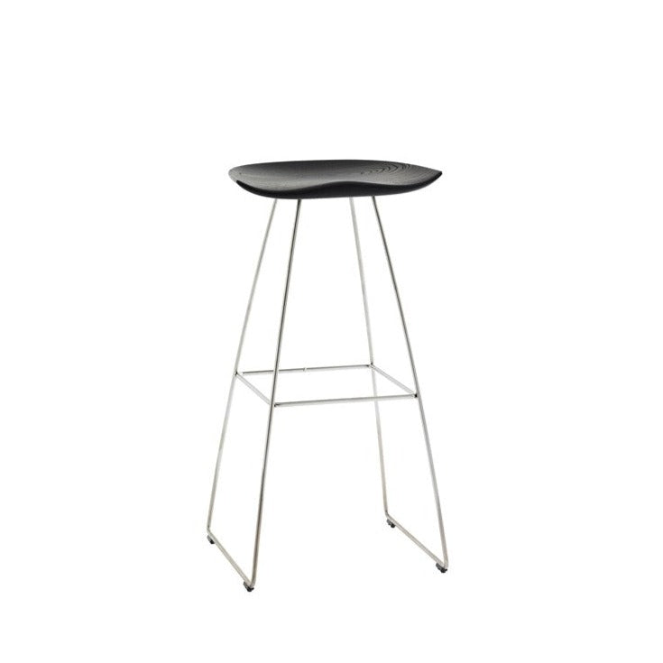 Copy of KAZ Stool 80 black, front view