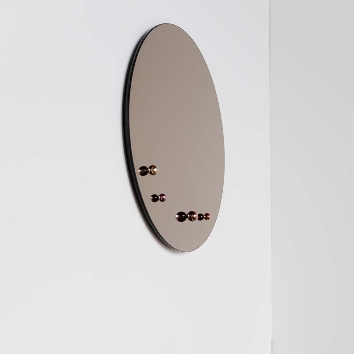 DEW Mirror D42 Gray half-side view