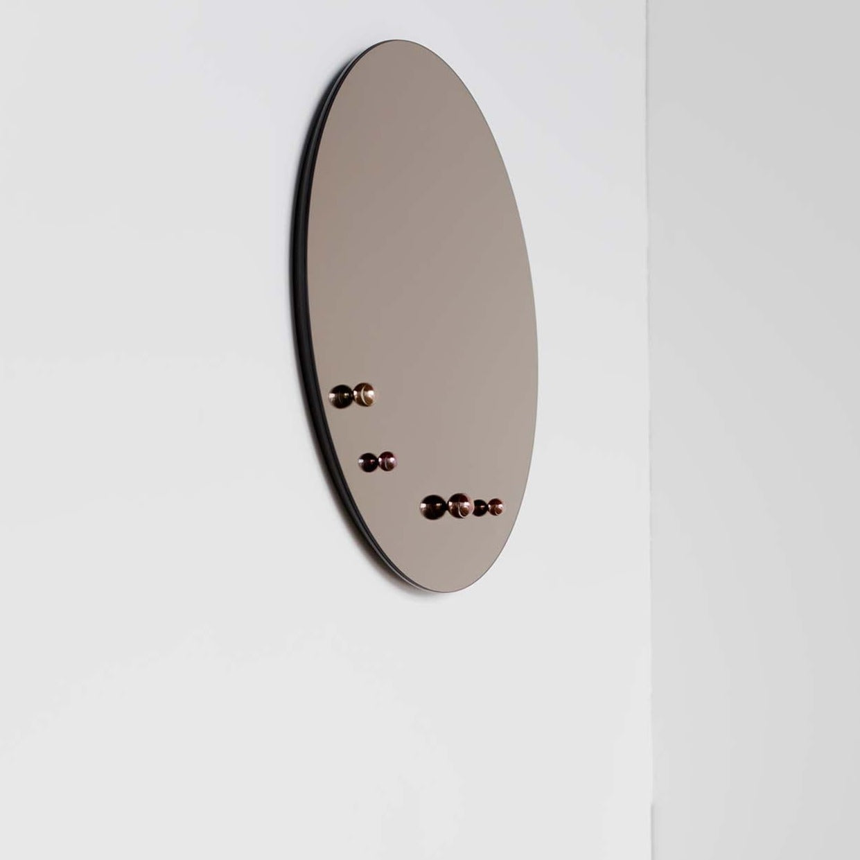 DEW Mirror D55 Bronze half-side view