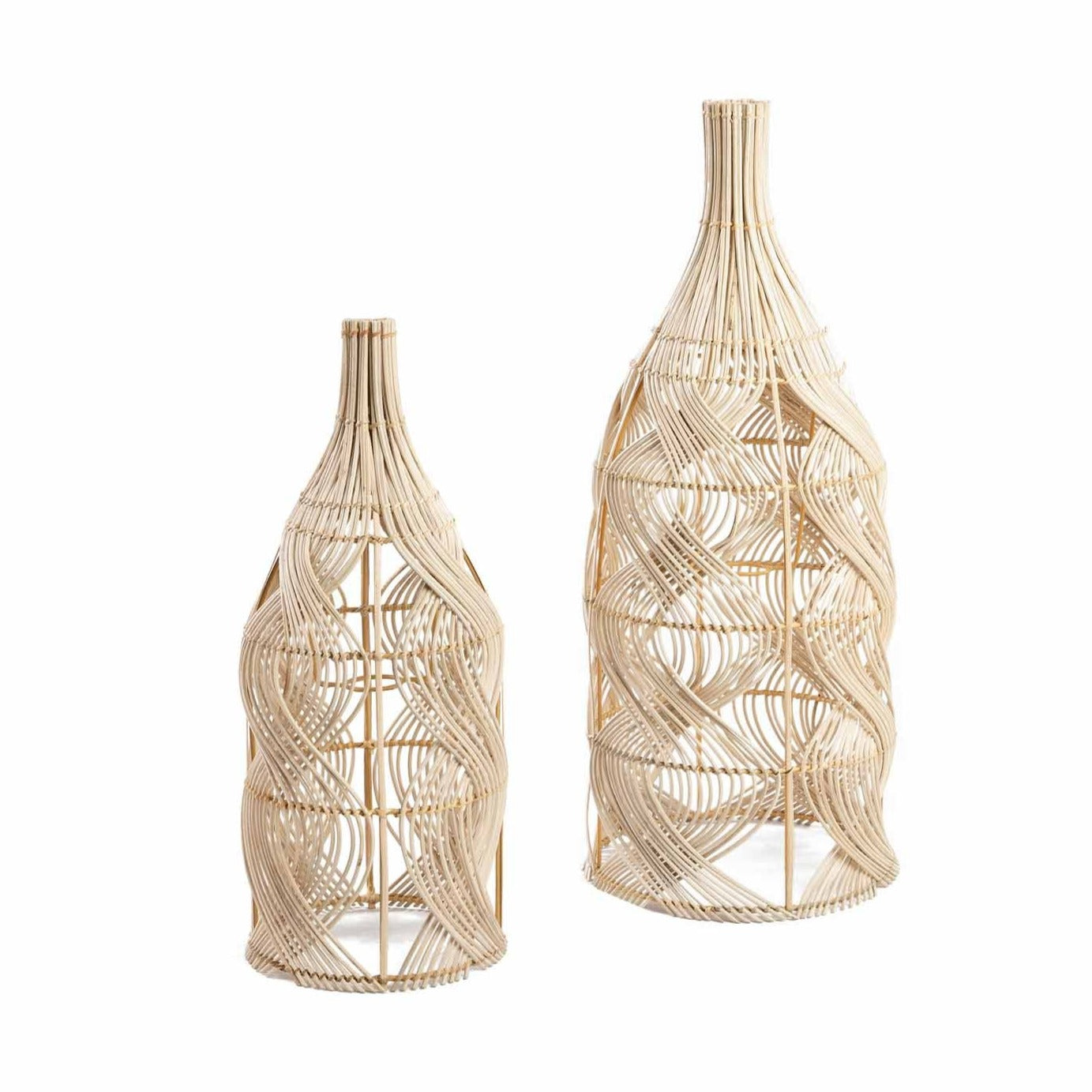 THE GARAFFA Pendant Lamp two sizes medium and large front view