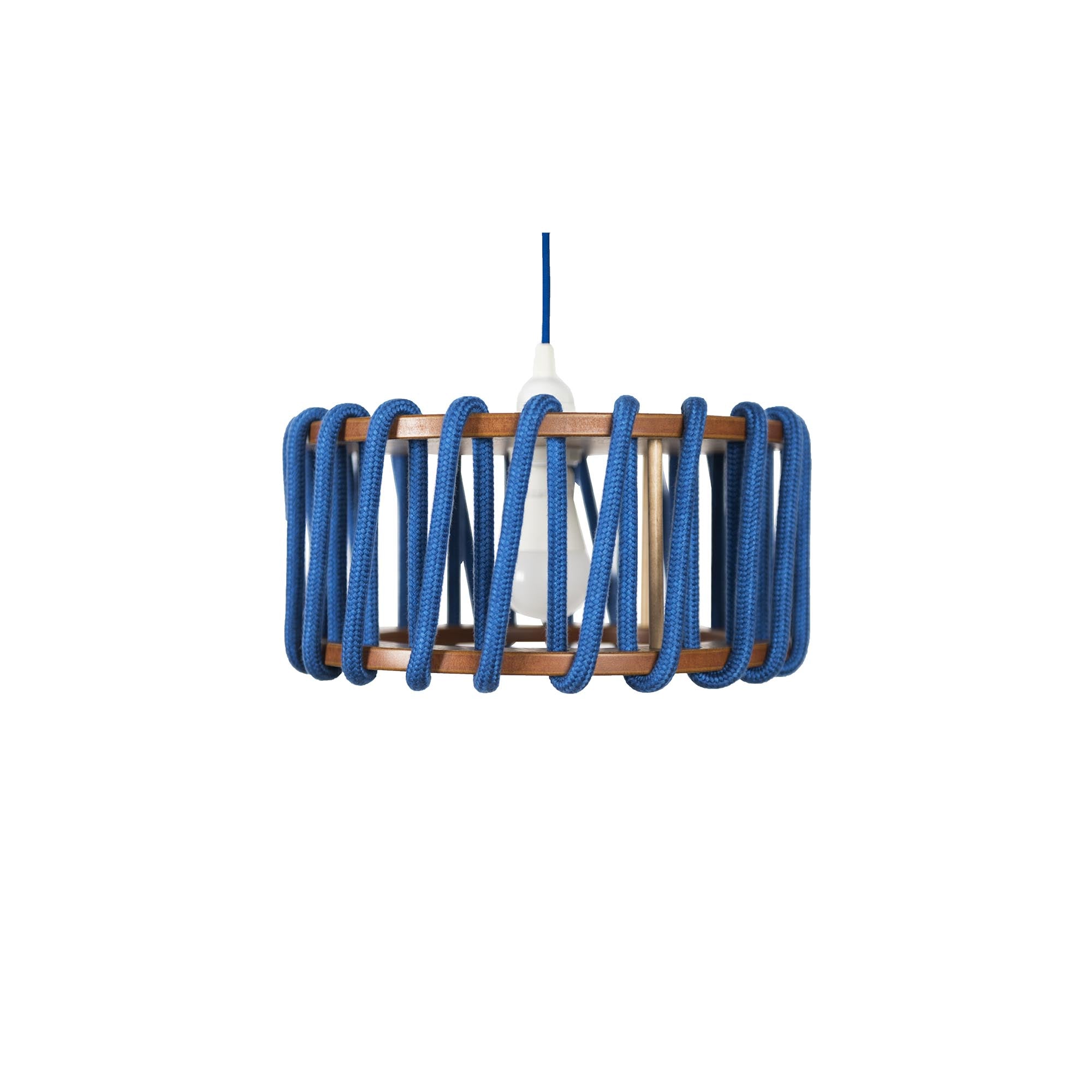 MACARON Pendant Lamp Blue 30 cm closer view