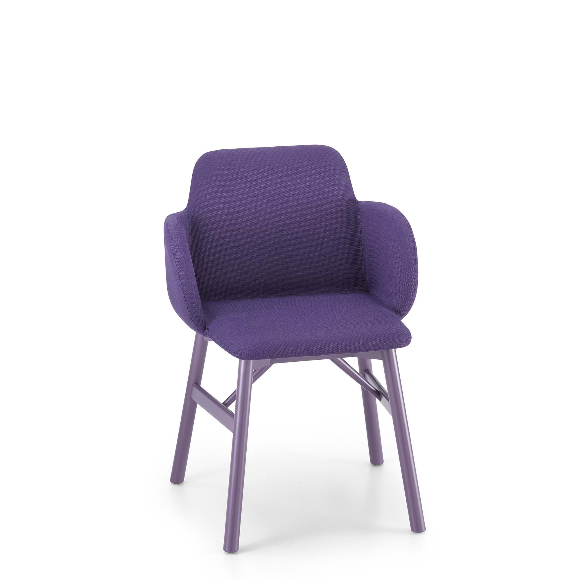 BARDEOT LE Armchair blue upholstery, blue frame