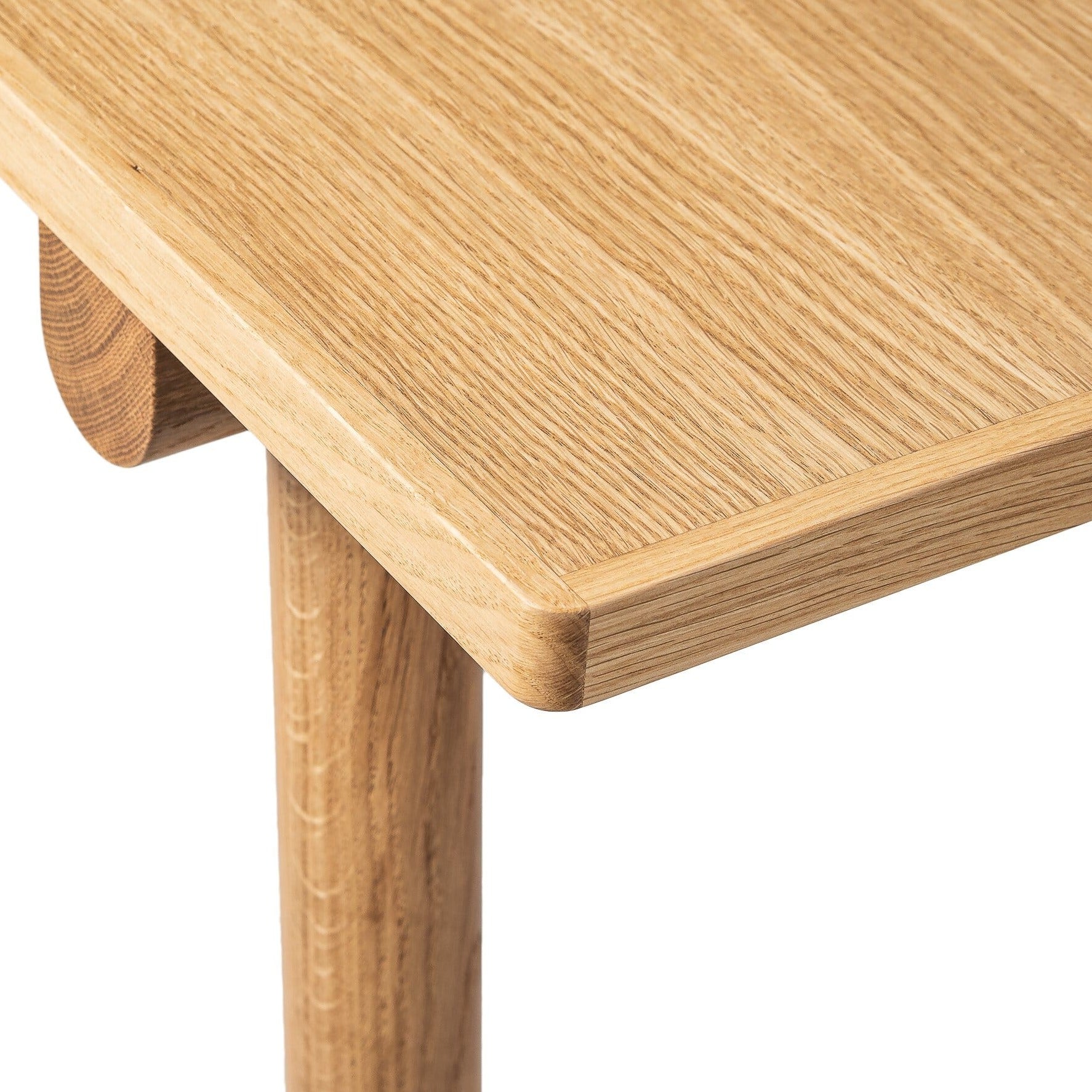ACE Desk Table Oak Corner View
