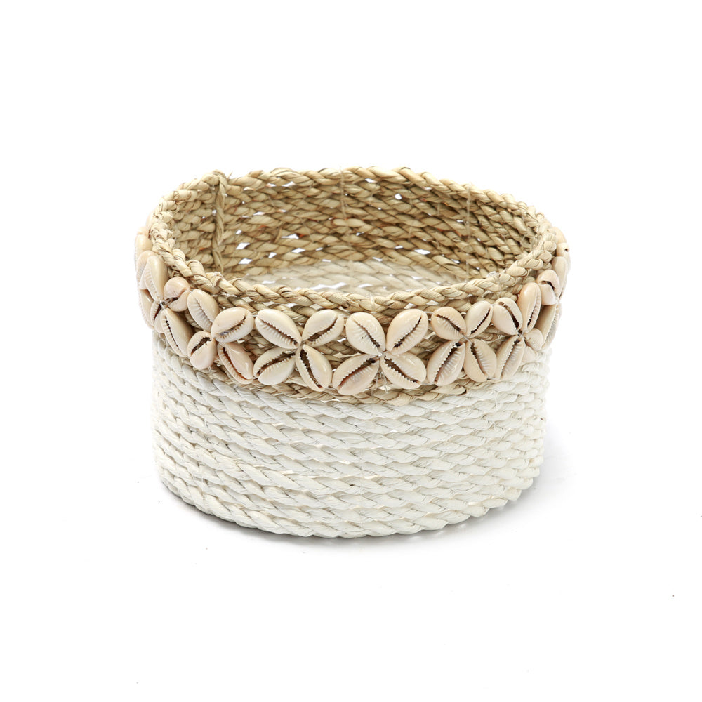 THE WHITE SUNDAY Basket Set one basket, front view