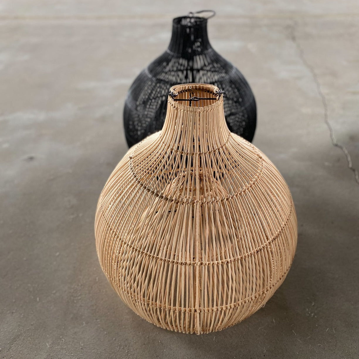 THE LOBSTER TRAP Hängeleuchte Natur