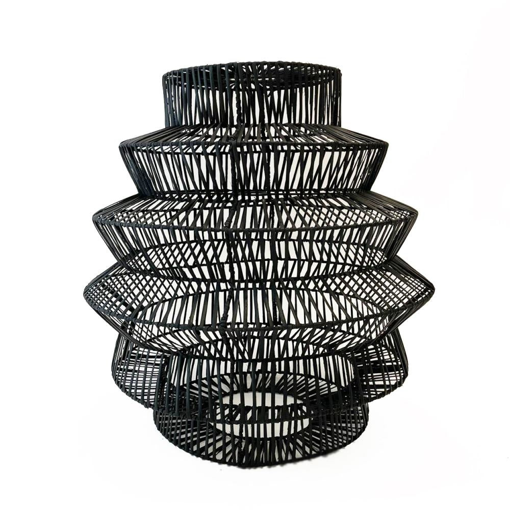 THE GOOD VIBES Pendant Black front view