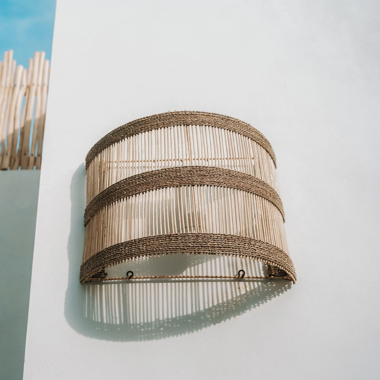 THE DOEDOE Wandapplikation Hängeleuchte Natur