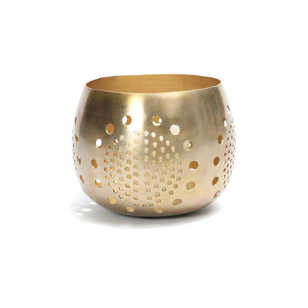 THE CITCLE BALL Candle Holder FRONT VIEW