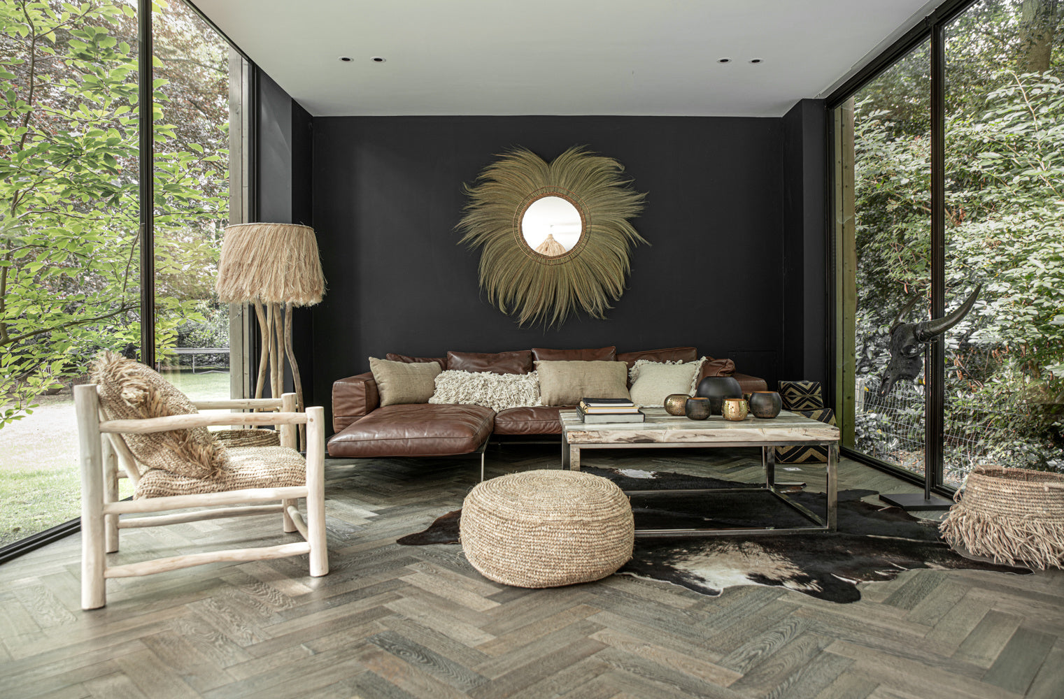 THE CITCLE BALL Candle Holder interior view