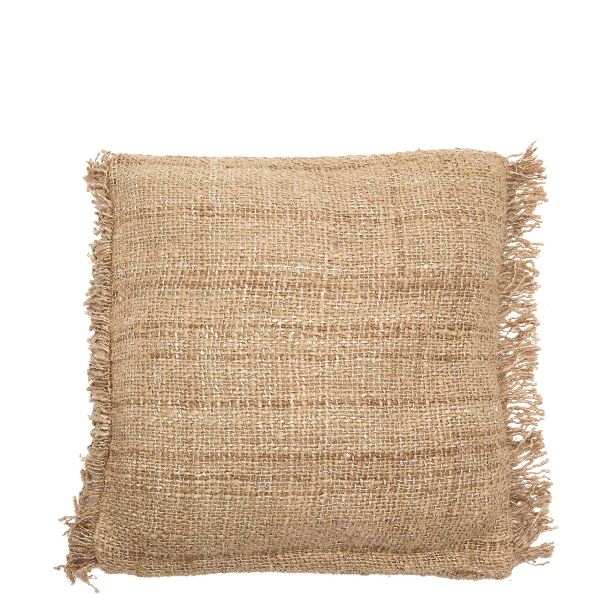 OH MY GEE Cushion Cover Beige front view