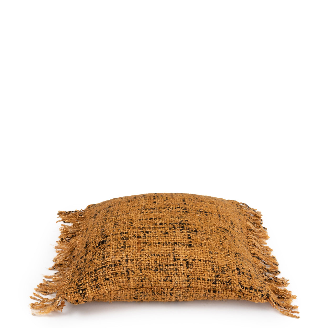 OH MY GEE Cushion Cover Cinnamon Black side view